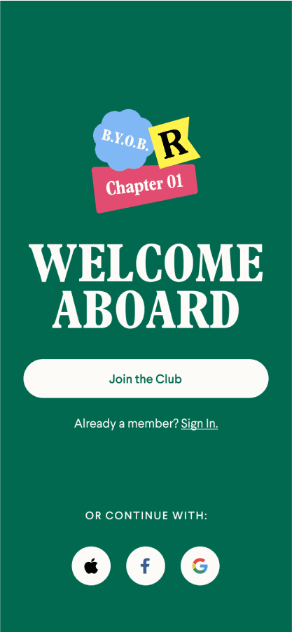 01. WELCOME ABOARD